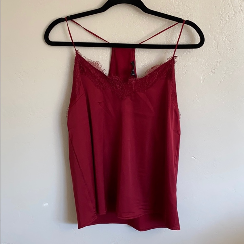 NWOT Satin Tank